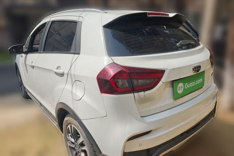 Used Geely Auto Vision X3 2019 Upgraded Model 1.5L CVT Prestige Version Rear Left 45 Deg