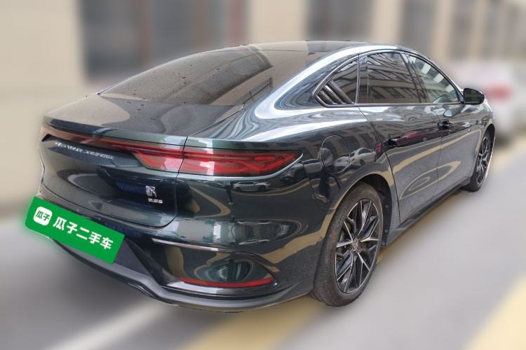 Used BYD Han 2022 EV 610 km All-Wheel-Drive Qianshan Cui Limited Edition Rear Right 45 Deg