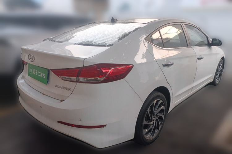 Used Hyundai Elantra (6th Generation / Lingdong) 2019 1.5L CVT ZhiXuan – Elite Version Rear Right 45 Deg