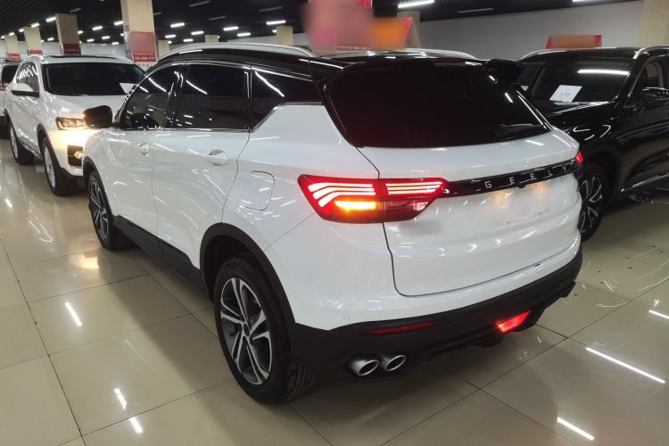 Used Geely Auto Coolray 2021 1.4T DCT Diamond Edition Rear Left 45 Deg