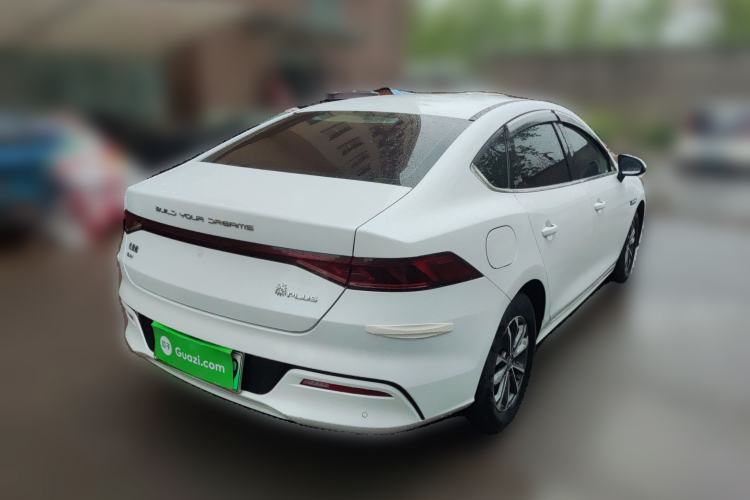 Used BYD Qin PLUS 2023 Champion Edition DM-i 55KM Leading Model Rear Right 45 Deg