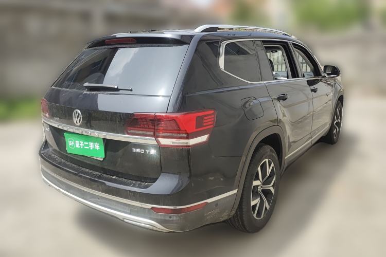 Used Volkswagen Teramont 2019 380TSI Four-Wheel Drive Luxury Version China VI Standard Rear Right 45 Deg