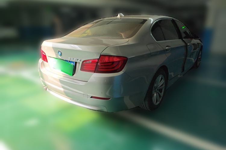 Used BMW 5 Series 2013 525Li Leading Model Rear Right 45 Deg