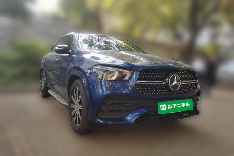 Used Mercedes-Benz GLE Coupe 2020 GLE 350 4MATIC Coupe SUV Luxury Model Front Right 45 Deg