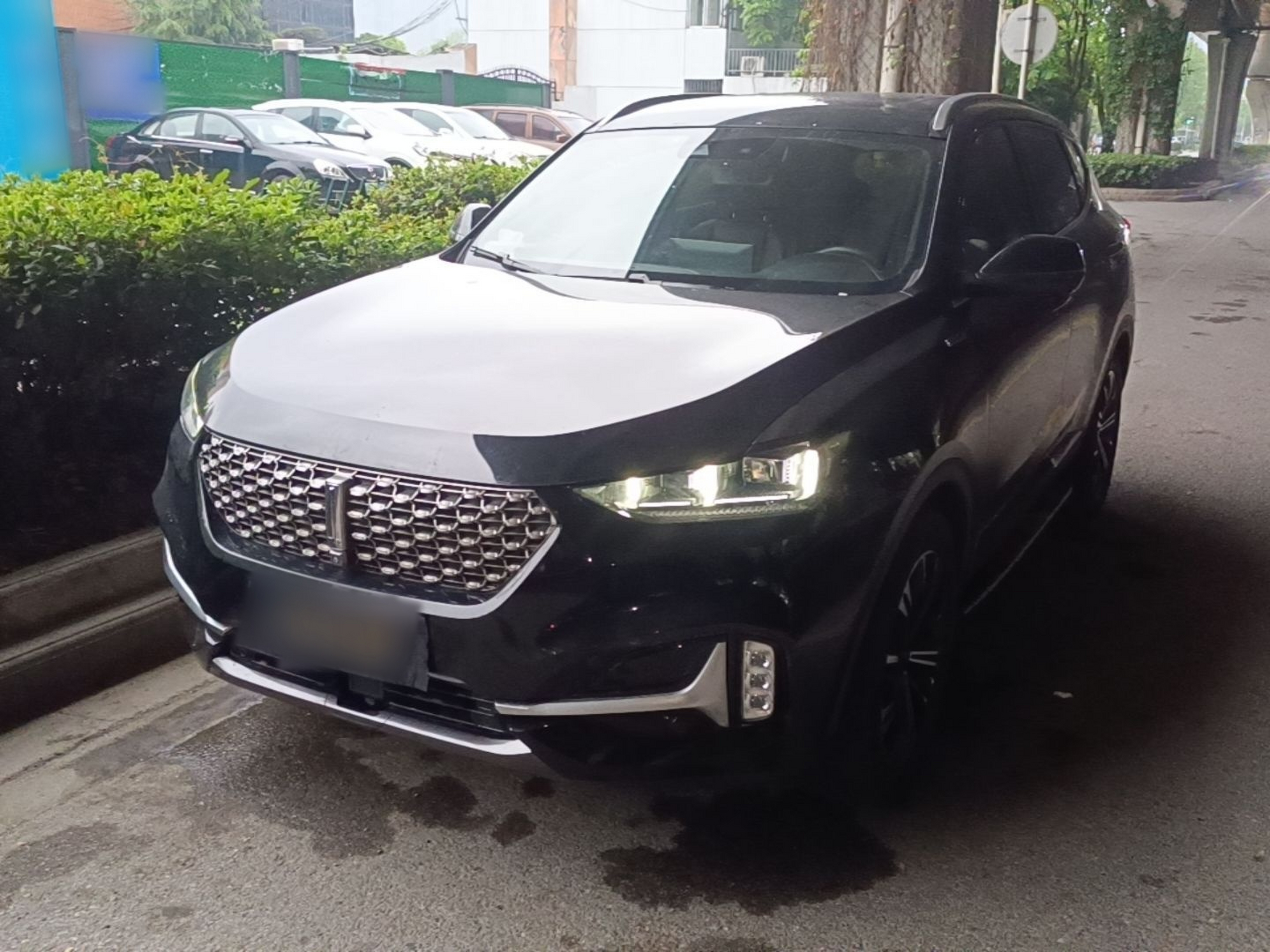 تحت مقدمة السيارة