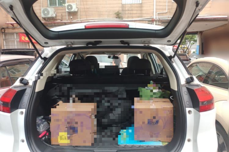 Used Geely Auto Emgrand X7 Sport 2016 1.8TD Automatic Smart Connectivity Version Trunk