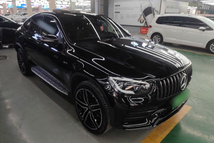 Used Mercedes-Benz GLC Coupe AMG 2020 AMG GLC 43 4MATIC Coupe SUV Front Right 45 Deg