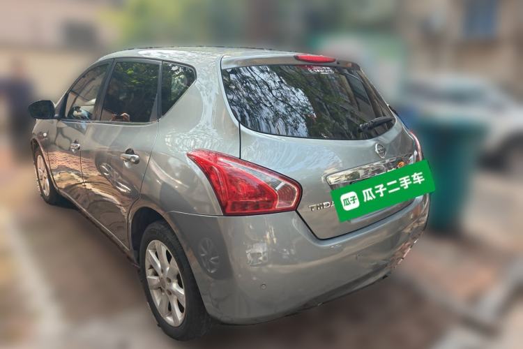 Used Nissan Tiida 2011 1.6L CVT Smart Version Rear Left 45 Deg