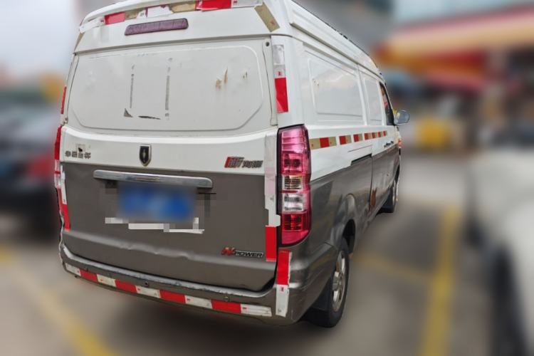 Used Jinbei New Hiace X30L 2018 1.5L Box Truck Business Edition DLCG14 Rear Right 45 Deg