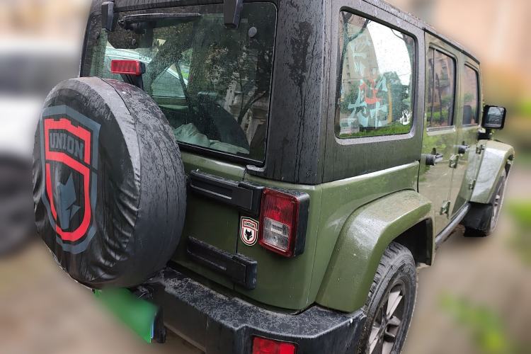 Used Jeep Wrangler 2016 3.0L Sahara 75th Anniversary Edition Rear Right 45 Deg