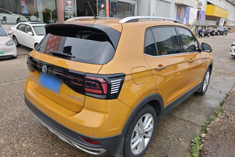 Used Volkswagen T-Cross 2019 1.5L Automatic Comfort Edition Rear Right 45 Deg