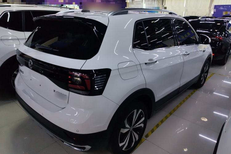 Used Volkswagen T-Cross 2019 280TSI DSG Luxury Edition Rear Right 45 Deg