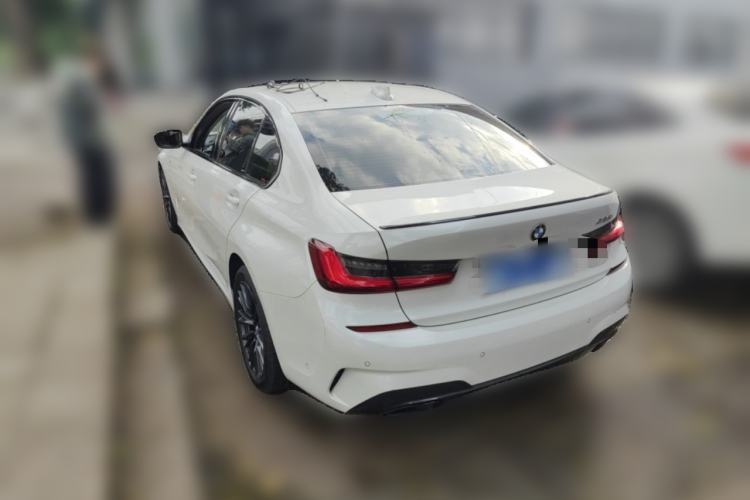 Used BMW 3 Series 2022 Revised 325i M Sport Night Edition Package Rear Left 45 Deg