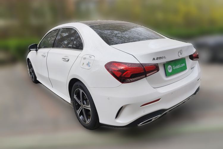 Used Mercedes-Benz A-Class 2022 Revised Version A 200 L Sport Sedan Fashionable Style Rear Left 45 Deg