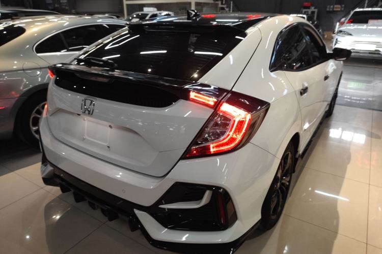 Used Honda Civic 2021 HATCHBACK 220TURBO CVT Trendy Cool Edition Rear Right 45 Deg