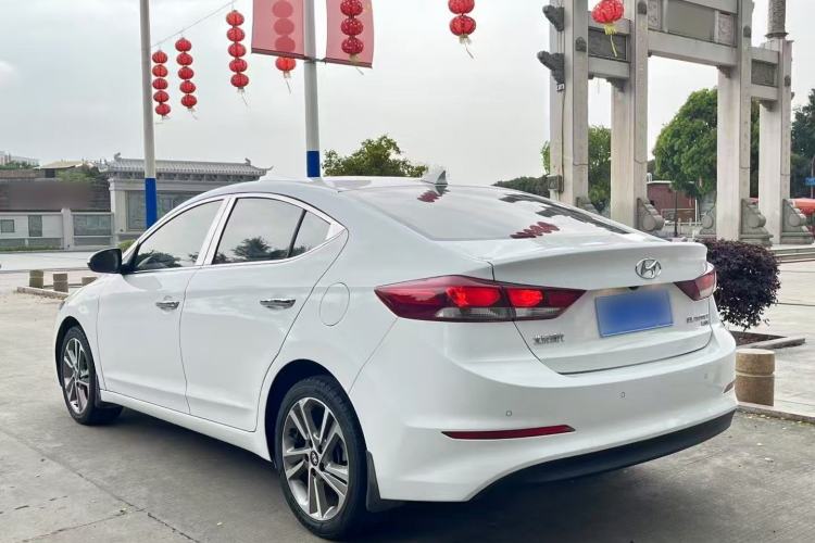 Used Hyundai Elantra (6th Generation / Lingdong) 2016 1.6L Automatic ZhiXuan – Elite Version Rear Left 45 Deg