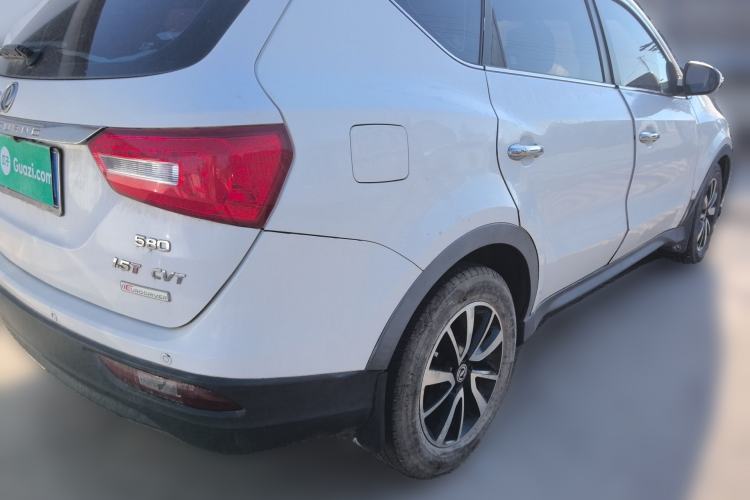 Used Dongfeng Fengon 580 2016 Revised Version 1.5T CVT Luxury Edition Rear Right 45 Deg