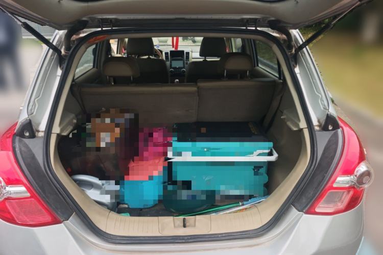 Used Nissan Tiida 2008 1.6L Automatic Smart Version Trunk