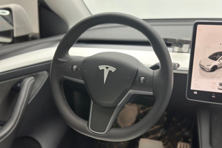 Used Tesla Model Y 2021 Performance High-Performance All-Wheel-Drive Version Steering Wheel
