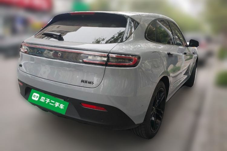 Used Hima AITO M5 2024 Extended-Range Max RS Four-Wheel Drive Advanced Intelligent Driving Version Rear Right 45 Deg