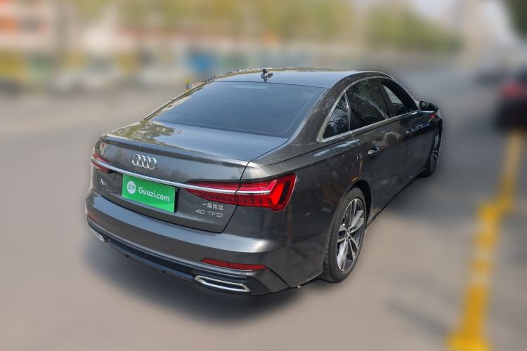 Used Audi A6L 2021 40 TFSI Luxury Dynamic Edition Rear Right 45 Deg