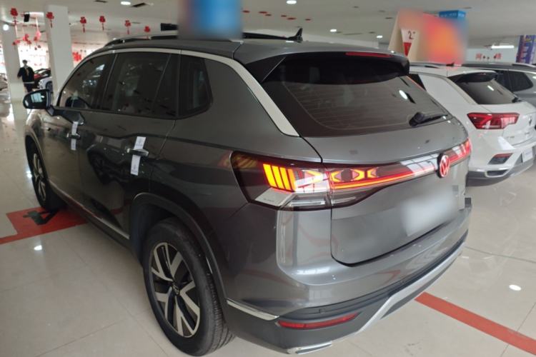 Used Volkswagen Tayron 2023 300TSI Two-Wheel-Drive Luxury Plus Advanced Edition Rear Left 45 Deg