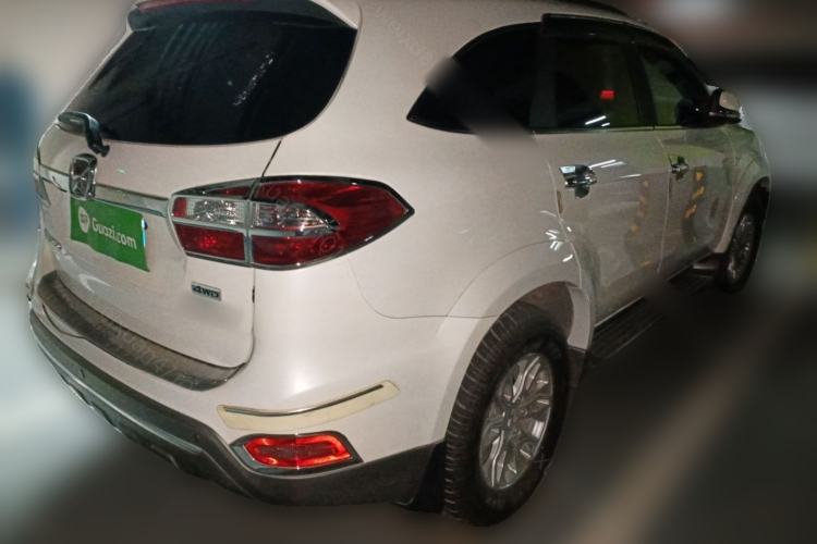 Used JMC Yusheng S350 2016 2.0T Automatic All-Wheel Drive Gasoline Luxury Version with Sunroof 5 Seats Rear Right 45 Deg