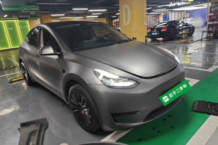 Used Tesla Model Y 2022 Revised Version Rear-Wheel Drive Front Right 45 Deg