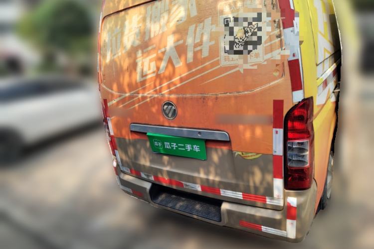 Used Foton Scenic G7 2020 2.4L Commercial Version Long Wheelbase High-Roof 2-Seat Van China VI Emission Standard 4K22D4M Rear