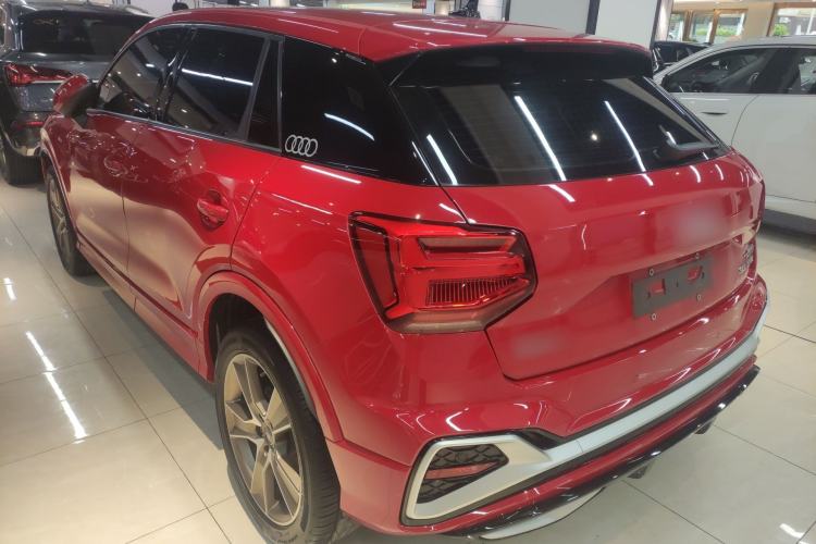 Used Audi Q2L 2022 35 TFSI Fashion Dynamic Model Rear Left 45 Deg