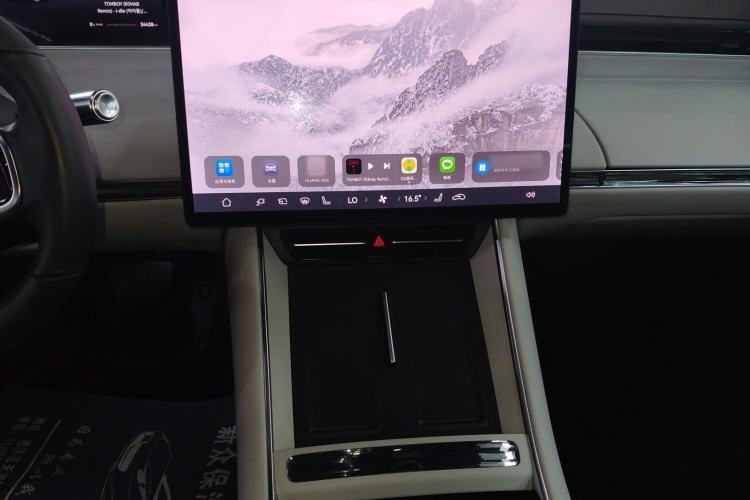 Used Hima Luxeed S7 2024 Max Rear-Drive Long-Range Intelligent Driving Version Audio And AC Panel