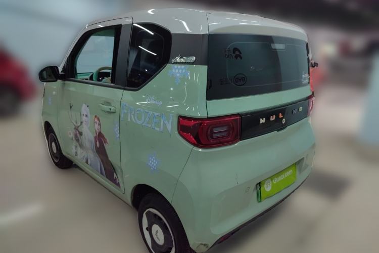 Used Wuling Hongguang MINIEV 2021 Macaron Sandwich Model 170 km Lithium Iron Phosphate Rear Left 45 Deg