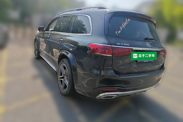 Used Mercedes-Benz GLS 2022 Second Facelift GLS 450 4MATIC Stylish Version Rear Left 45 Deg