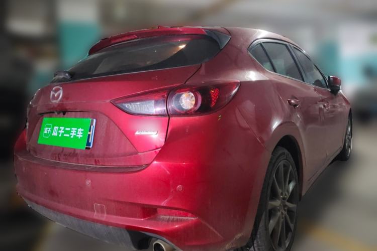 Used Mazda 3 Axela 2017 Hatchback 2.0L Automatic Luxury Model Emission Standard China V Rear Right 45 Deg
