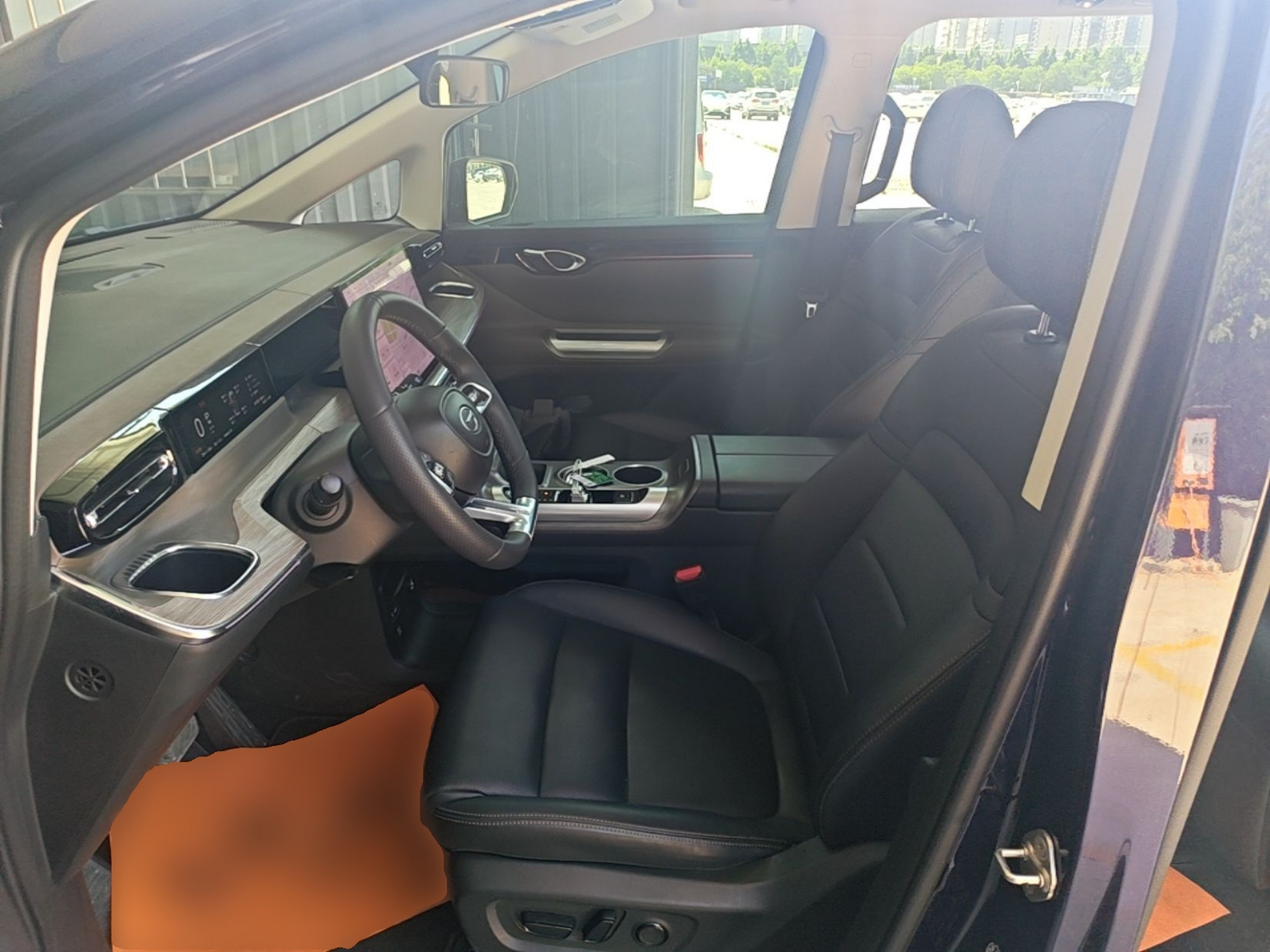 Avant de la voiture
