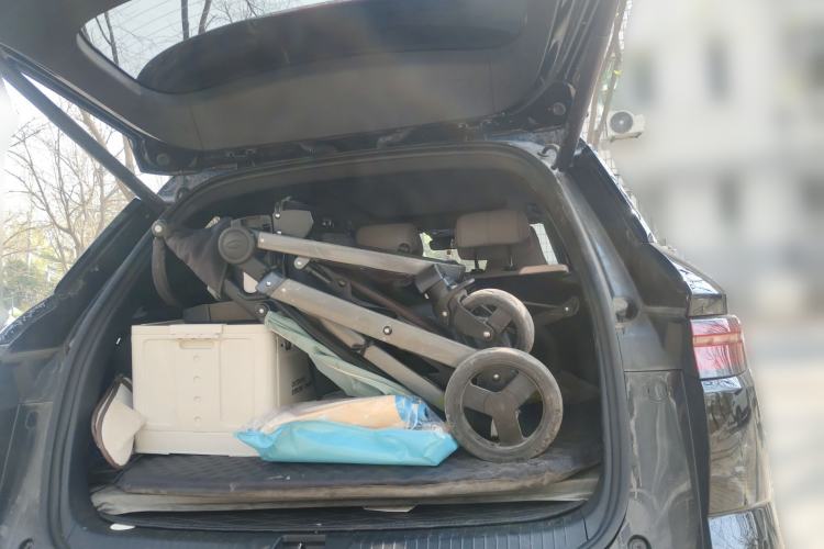 Used BYD Song Pro New Energy 2024 HONOR Edition DM-i 110KM Excellence Model Trunk