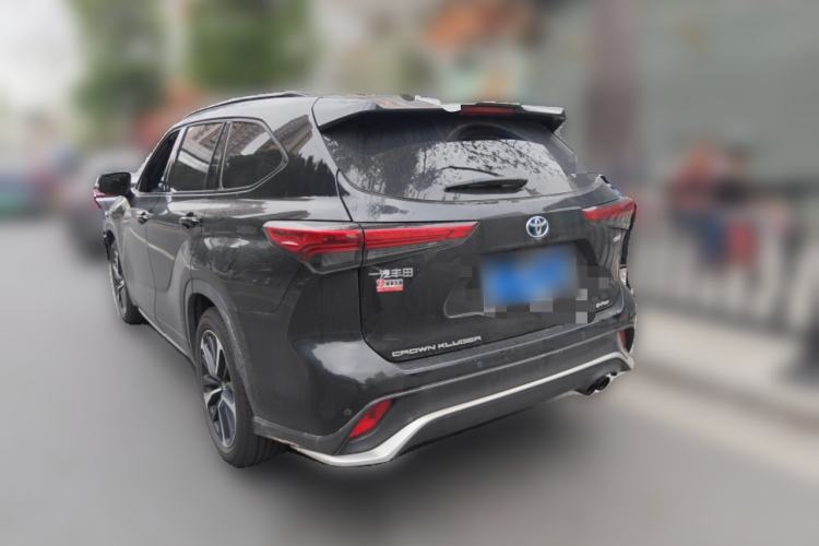 Used Toyota Crown Kluger 2021 2.5L HEV Four-Wheel Drive Flagship Edition Rear Left 45 Deg