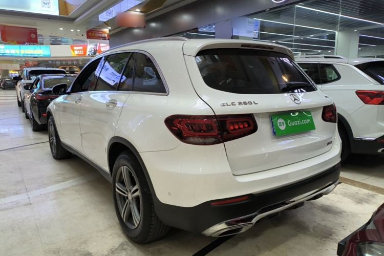 Used Mercedes-Benz GLC 2021 GLC 260 L 4MATIC Dynamic Edition Rear Left 45 Deg