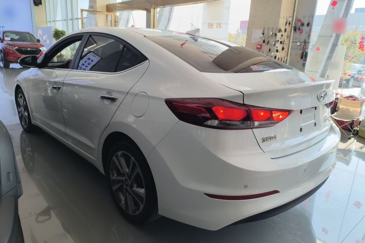 Used Hyundai Elantra (6th Generation / Lingdong) 2016 1.6L Automatic ZhiXuan – Elite Version Rear Left 45 Deg