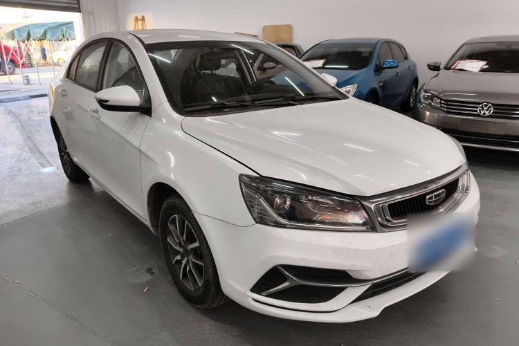 Used Geely Auto Emgrand 2019 Leading Edition 1.5L Manual Luxury Model China V Standard Front Right 45 Deg
