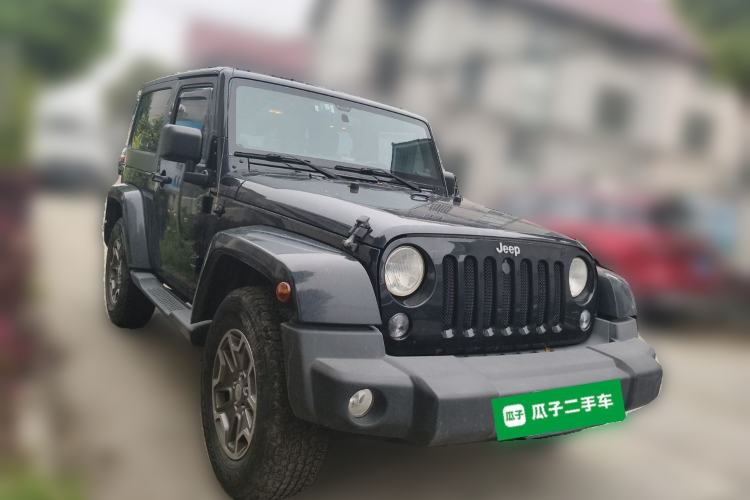 Used Jeep Wrangler 2013 3.6L Sahara two-door model Front Right 45 Deg