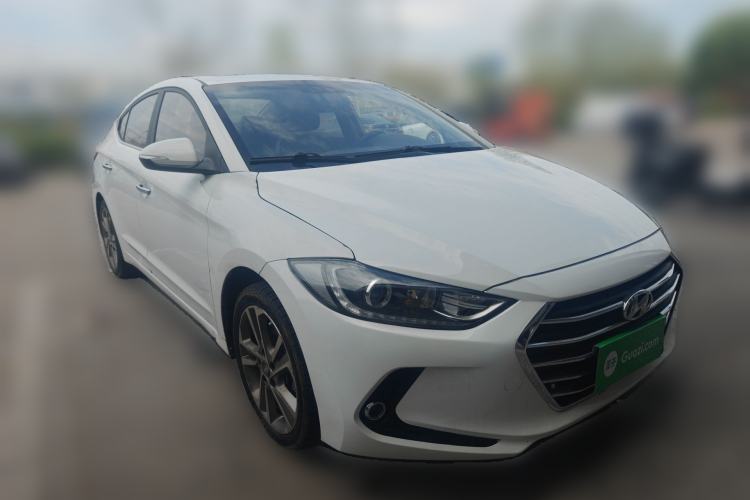 Used Hyundai Elantra (6th Generation / Lingdong) 2016 1.6L Automatic ZhiXuan · Luxury Version Front Right 45 Deg