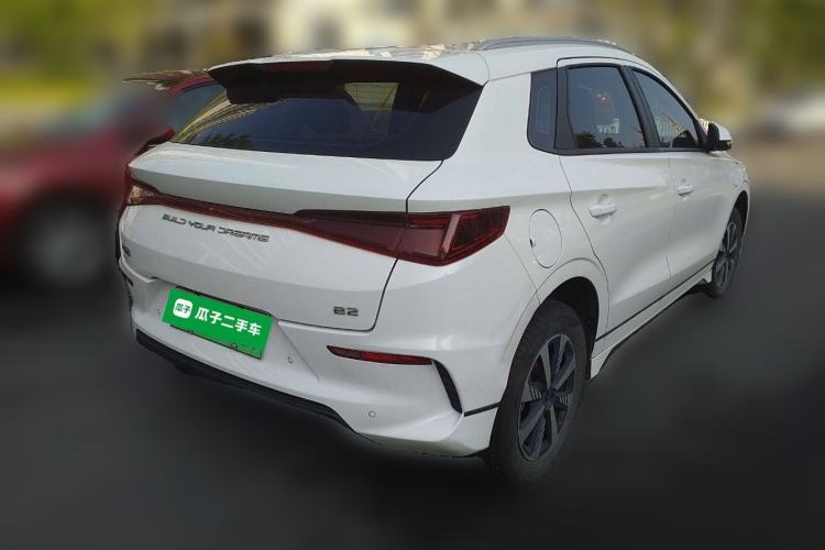 Used BYD e2 2023 Luxury Model Rear Right 45 Deg