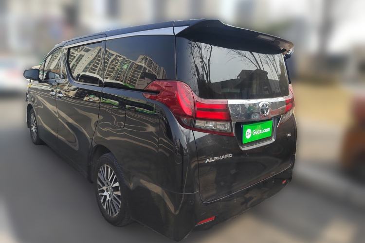 Used Toyota Alphard 2015 3.5L Luxury Edition Rear Left 45 Deg