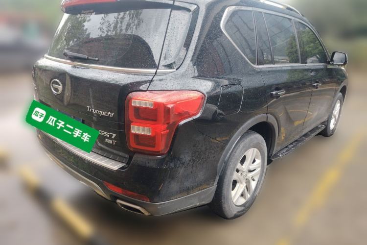 Used GAC Trumpchi GS7 2017 280T Two-Wheel Drive Luxury Model Rear Right 45 Deg