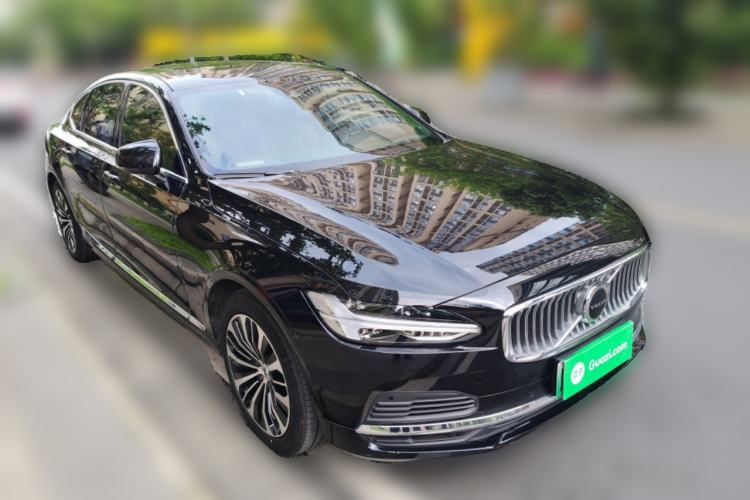 Used Volvo S90 New Energy 2024 Plug-in Hybrid Four-Wheel Drive Long-Range Zhiyi Luxury Edition Front Right 45 Deg