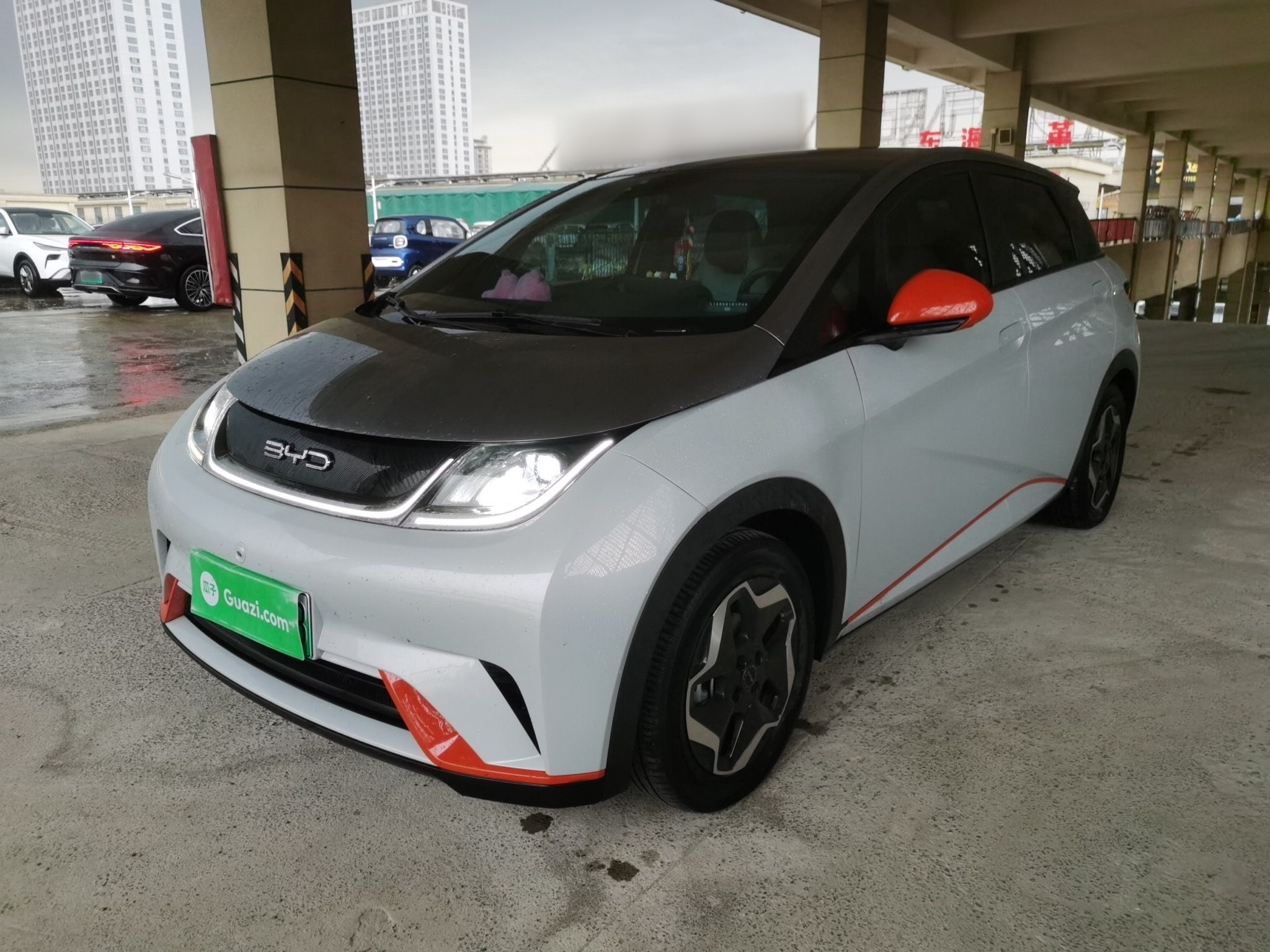 Parte inferior delantera