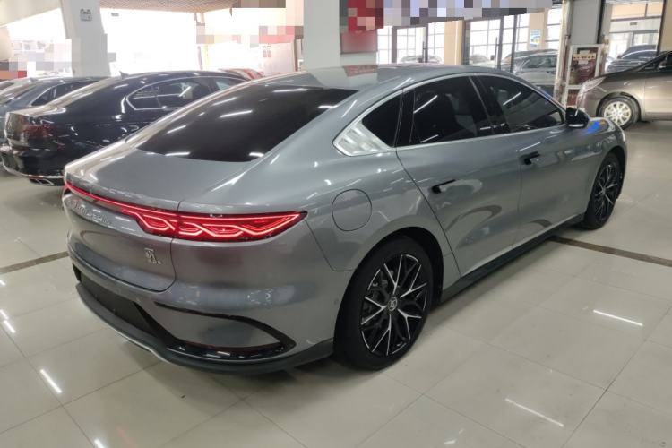 Used BYD Han 2022 EV Genesis Edition 610KM All-Wheel Drive Premium Model Rear Right 45 Deg