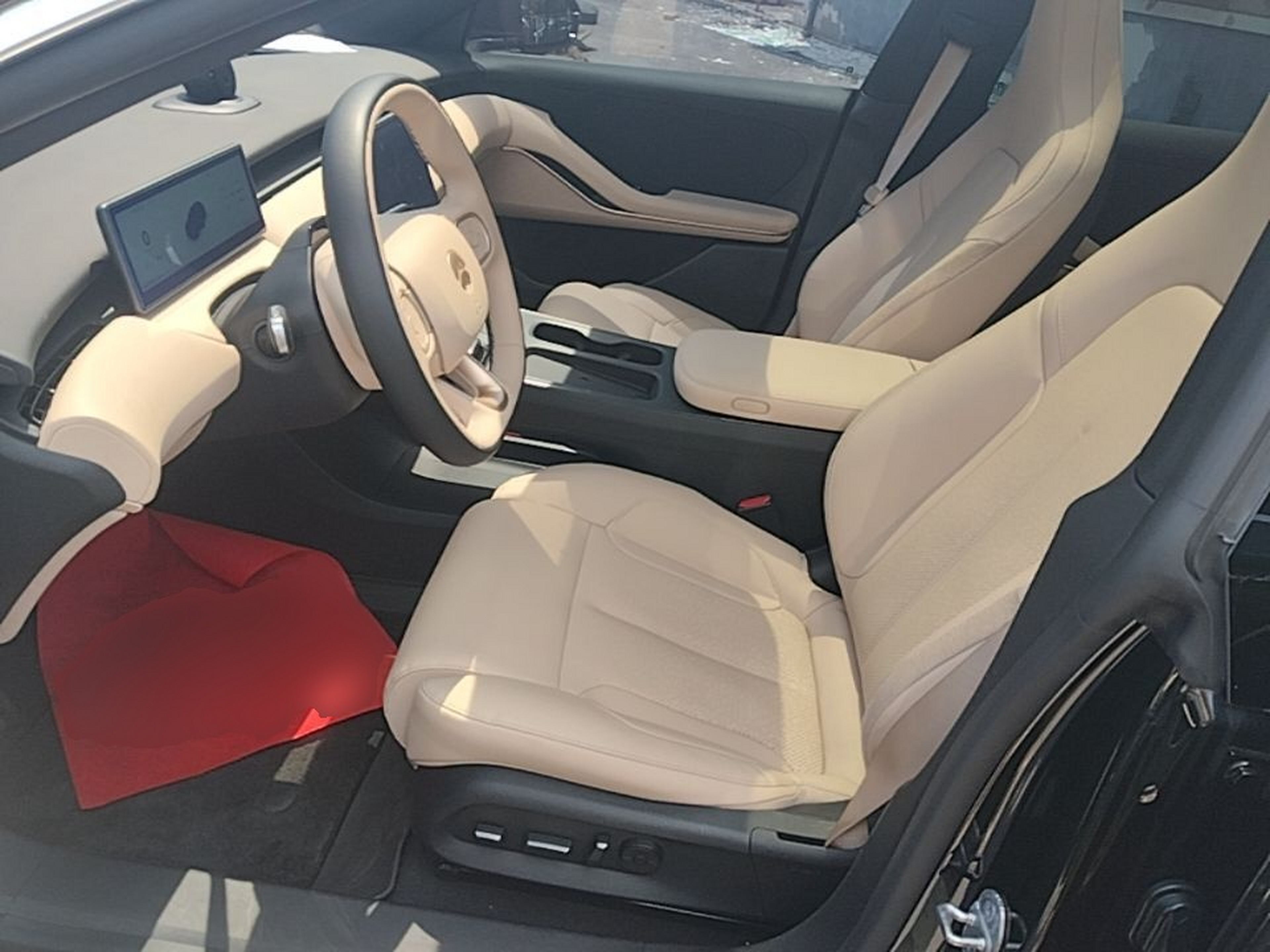 Avant de la voiture