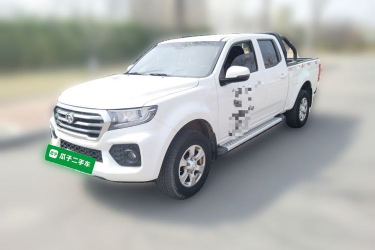 Used Great Wall Wingle 7 2019 2.0T Diesel Two-Wheel Drive Elite Version China VI Standard Big Double Cabin GW4D20M
